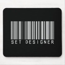 Set Designer Bar Code mousepads