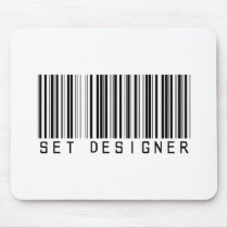 Set Designer Bar Code mousepads