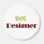 Set Designer (Text Only) Fridge Magnets