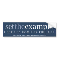 Set Example Bumper Sticker bumper stickers