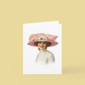 Set of Vintage Millinery Notecard (3) by lkranieri Set of Vintage Millinery Notecard (3)