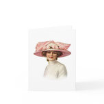 Set of Vintage Millinery Notecard (3)