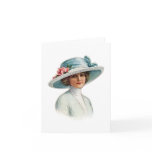 Set of Vintage Millinery Notecard (4)