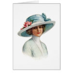 Set of Vintage Millinery Notecard (4)