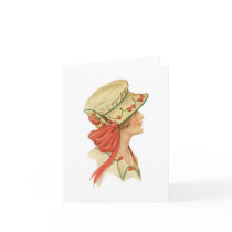 Set of Vintage Millinery Notecards [1B]