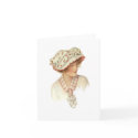 Set of Vintage Millinery Notecards [4B]