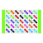 Set of website icons 02 rectangular stickers