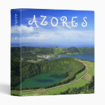 Sete Cidades, Azores 3 Ring Binder