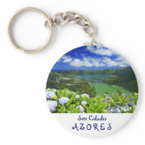 Sete Cidades, Azores Keychain