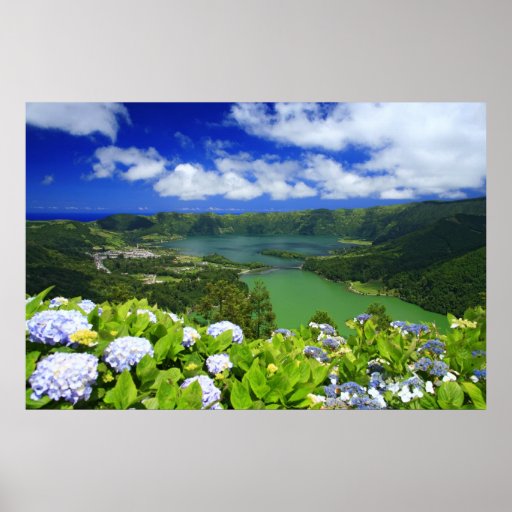 Sete Cidades, Azores Posters