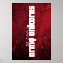 Seti Alpha 5 "Army Unicorns" Poster