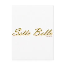 sette bello large - 16 inches wide copy postcards