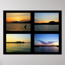 Setted Sun Views Posters