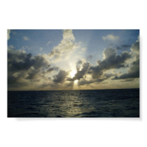 Setting Sun in Grand Cayman posters