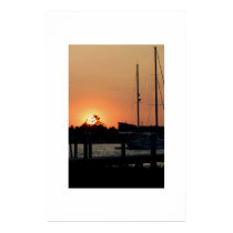 Setting Sun on Ocracoke 2 posters by Photoguy Setting Sun on Ocracoke 2 posters
