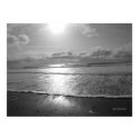 Setting Sun over the Ocean Poster print
