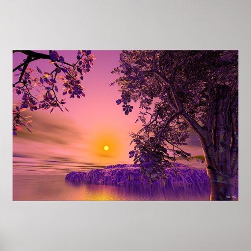 Setting the Mood Poster Zazzle