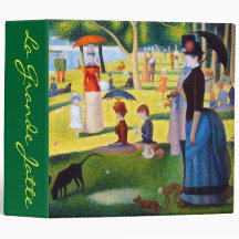Seurat: A Sunday at La Grande Jatte Binder