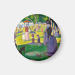 Seurat La Grande Jatte Magnet