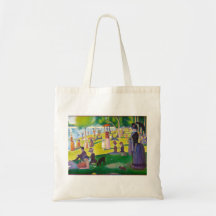 Seurat La Grande Jatte Tote Bag