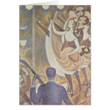 seurat Painting Card