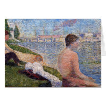Seurat Painting Cards