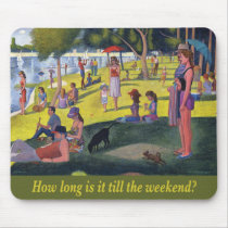 Seurat Parody Mousepad