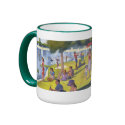 Seurat Parody Mug by j2morrow Seurat Parody Mug