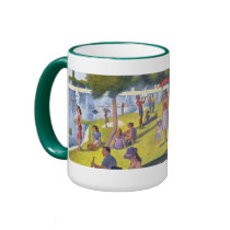 Seurat Parody Mug