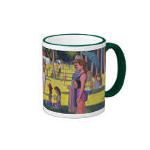 Seurat Parody Mug