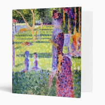 Seurat: The Couple 3 Ring Binders
