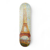 Seurat: The Eiffel Tower Skate Deck