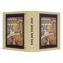 Seurat's Circus binders by MasterpieceCafe Seurat's Circus binders
