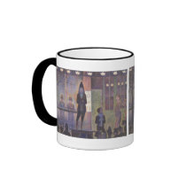 Seurat's Circus Sideshow mugs