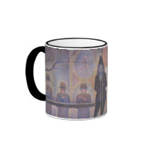 Seurat's Circus Sideshow mugs