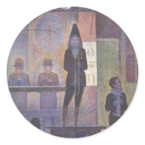 Seurat's Circus Sideshow stickers by MasterpieceCafe Seurat's Circus Sideshow stickers