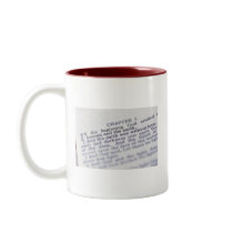 seven, Bible Page, Means Complete mugs