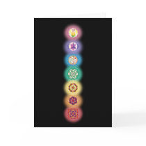 Seven Chakras Card