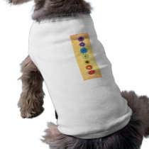 Seven Chakras Gift Dog T Shirt