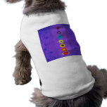 Seven Chakras Gift - Purple Dog Shirt
