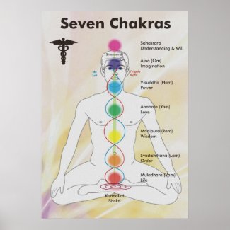 Seven Chakras print