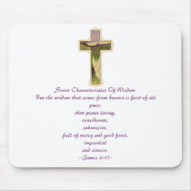 Seven Characteristics Of Wisdom mousepad