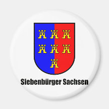Seven-citizen Saxonia Refrigerator Magnets
