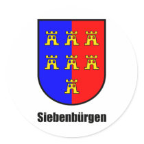 Seven-citizen Saxonia “Transylvania " Stickers