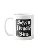 Seven Deadly Sins Logo Mug