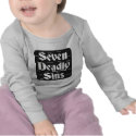 Seven Deadly Sins Logo t-shirts