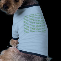 Seven Dirty Binary Codes pet clothing
