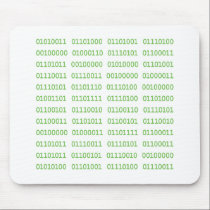Seven Dirty Binary Codes mousepads