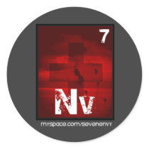 Seven Envy Element Sticker (Large) by sevenenvy Seven Envy Element Sticker (Large)