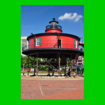 Seven Foot Knoll Lighthouse, Baltimore, MD posters